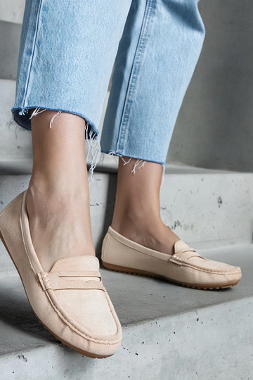 Mocassins na cor areia de... 2