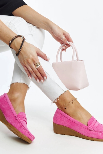 Mocassim Sakena de camurça...