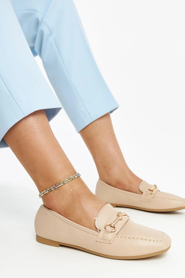 Mocassins decorativos bege... 2