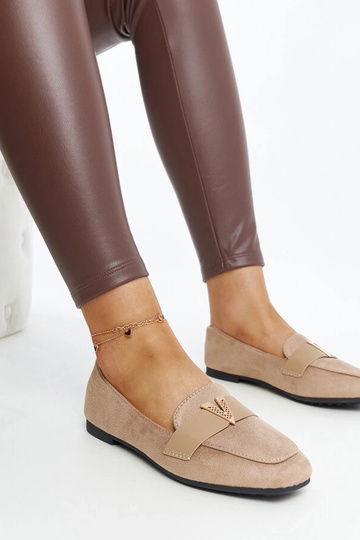 Mocassins marrons com...