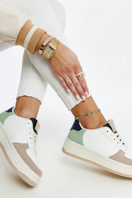 Tênis plataforma Cvita multicolorido