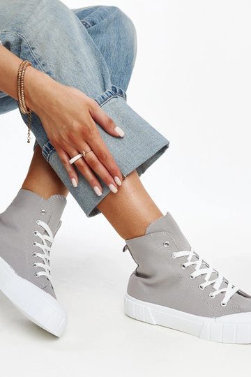 Tênis altos cinzas Vinka 2