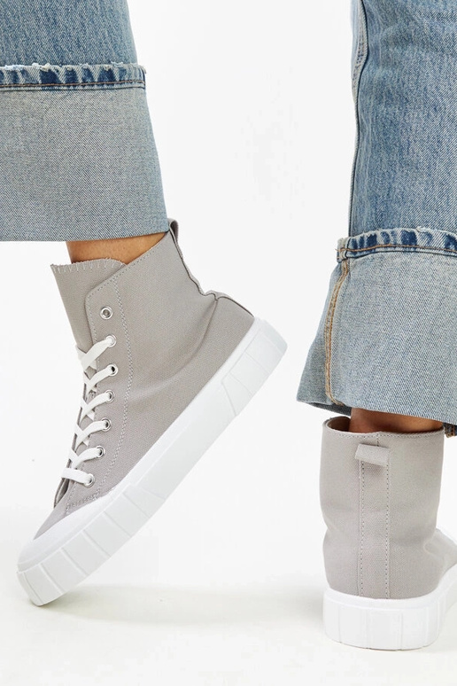 Tênis altos cinzas Vinka