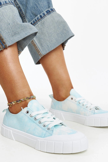 Tênis Jerina Blue Fabric