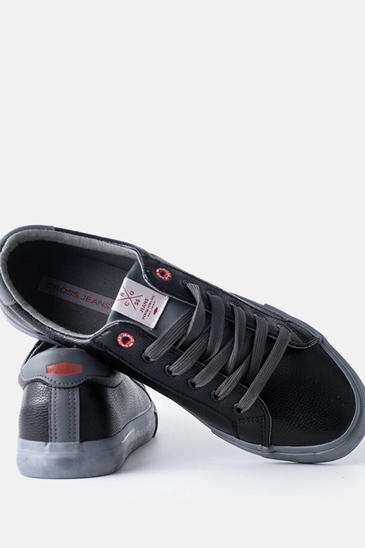 Tênis masculinos preto e cinza CROSS...