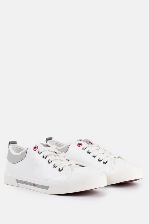 Tênis masculino CROSS JEANS branco e...