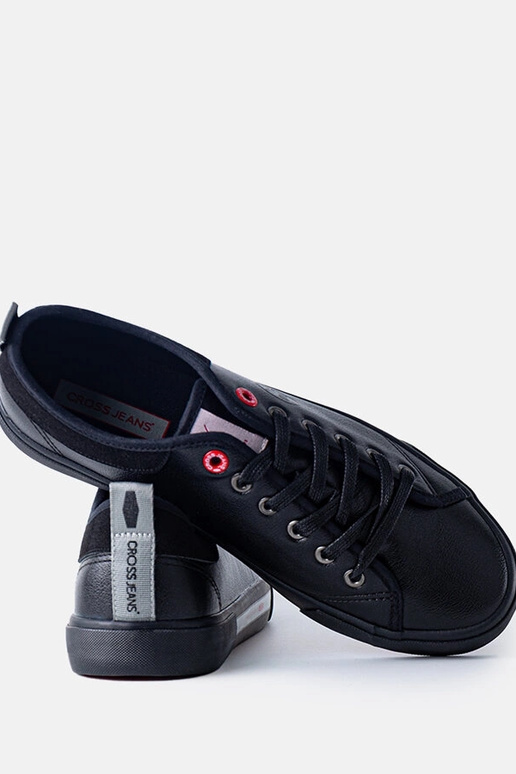 Tênis masculinos pretos CROSS JEANS...