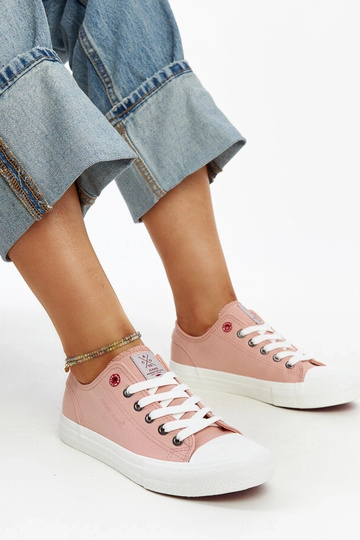 Tênis feminino rosa CROSS JEANS 2