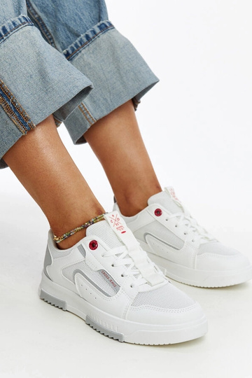 Tênis feminino branco CROSS JEANS