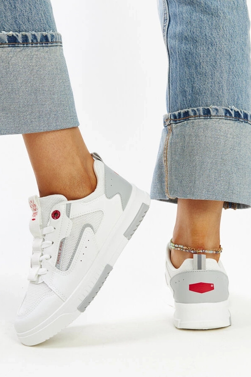 Tênis feminino branco CROSS JEANS