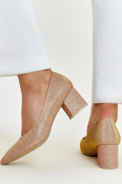 Sapatos brilhantes rosa da Laity com...