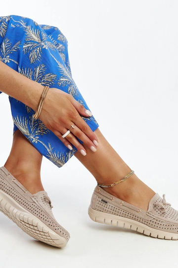 Mocassim marrom com...