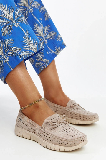 Mocassim marrom com... 2