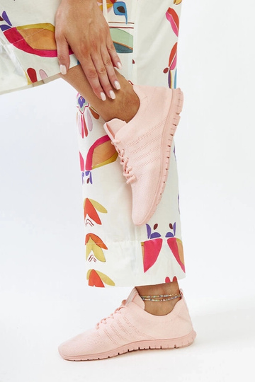 Tênis esportivo rosa Shukornia