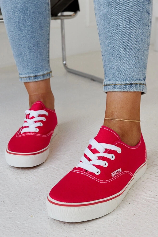 Tênis Erla clássico rosa escuro