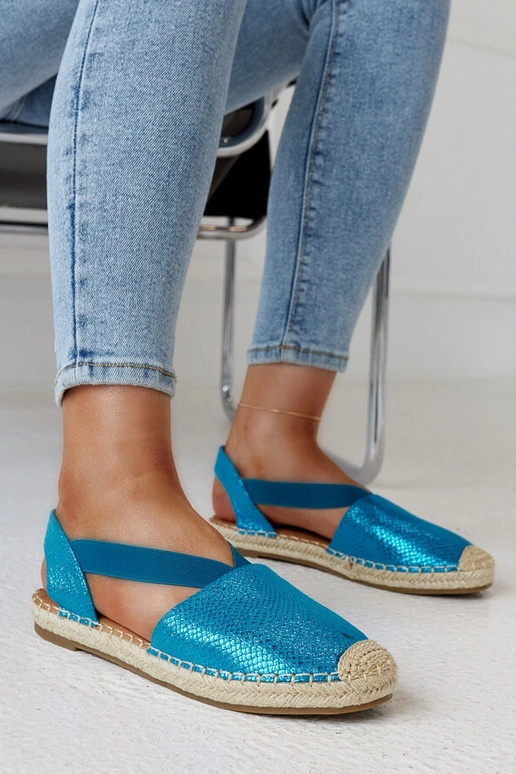Alpargatas Tharn's Blue Slingback