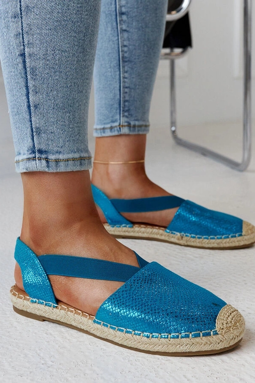 Alpargatas Tharn's Blue Slingback
