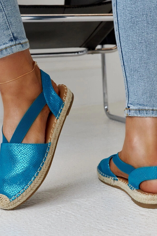 Alpargatas Tharn's Blue Slingback