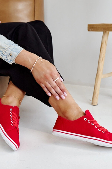 Tênis Ramira clássico vermelho 2
