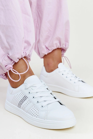 Tênis branco couro...