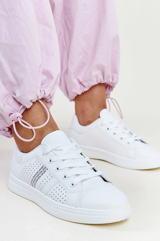 Tênis branco couro ecológico Berdine