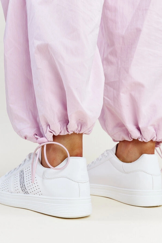 Tênis branco couro ecológico Berdine