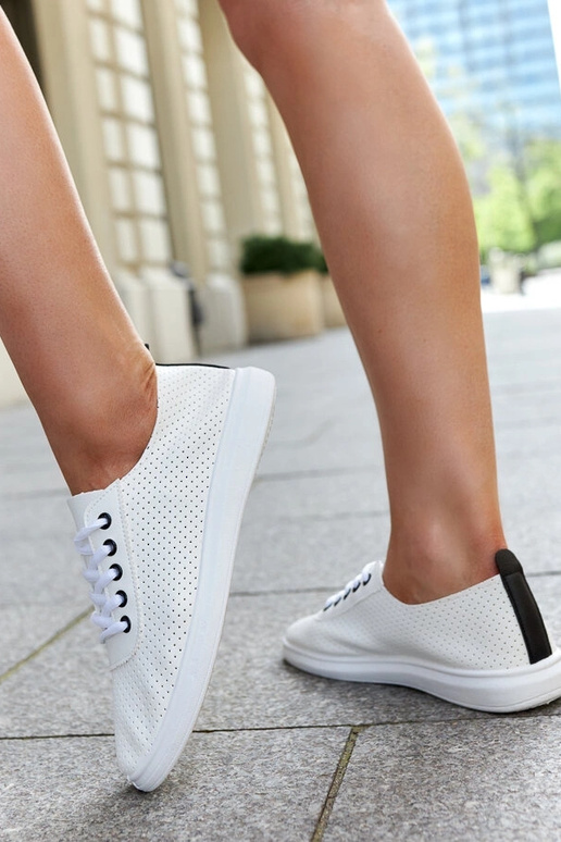 Tênis Katinka branco vazado