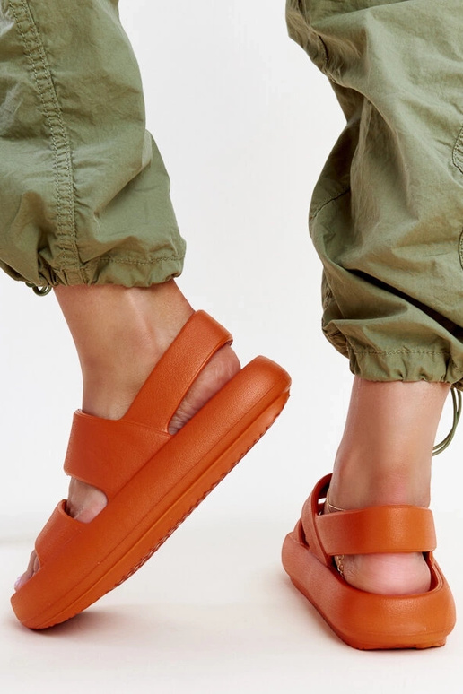 Sandálias Attiana Laranja