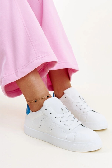 Tênis Akila branco e azul 2