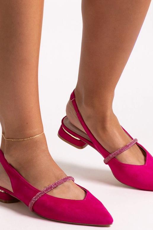 Bailarinas rosa escuro com palmilha...