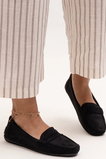 Mocassim clássico preto Morton's 2