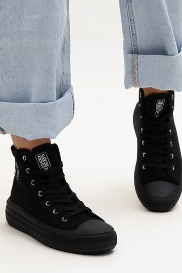 Tênis cano alto preto Big... 2