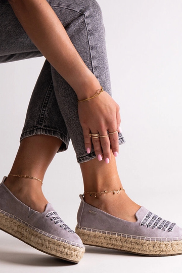 Alpargatas cinza Big Star...