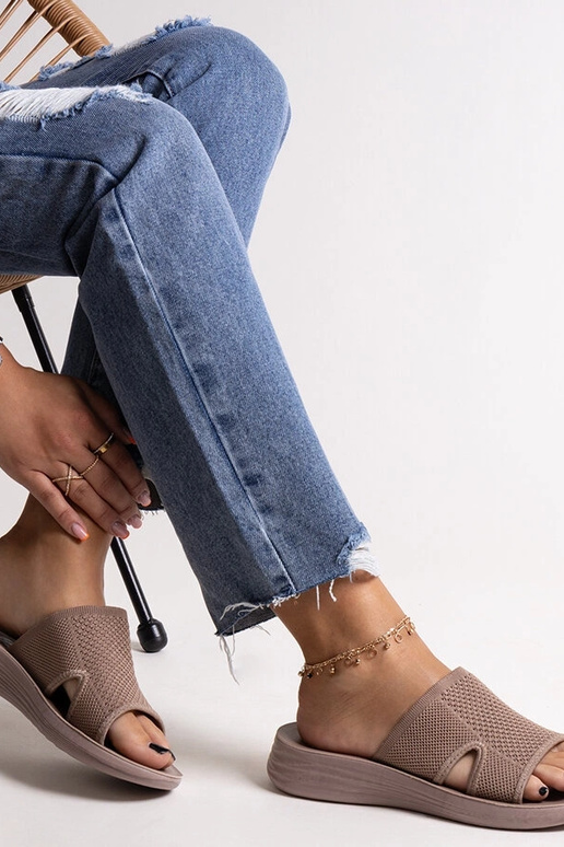 Linah Brown Plataforma Chinelos Linah Brown Plataforma Chinelos