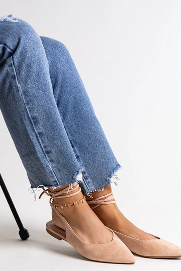 Balerinas beiges com... 2