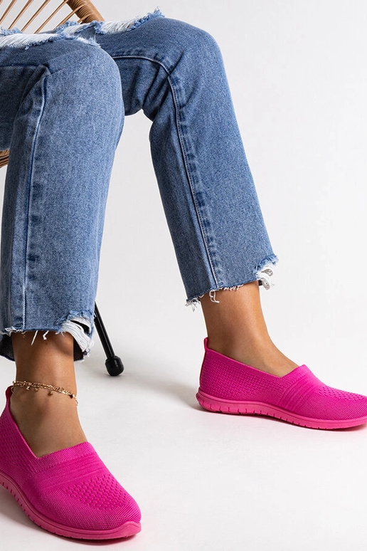 Tênis Shalha Slip-On Rosa Escuro