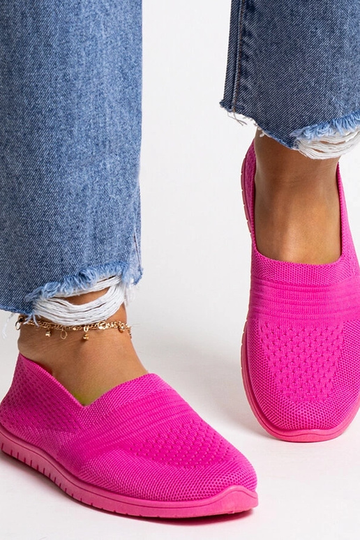 Tênis Shalha Slip-On Rosa Escuro