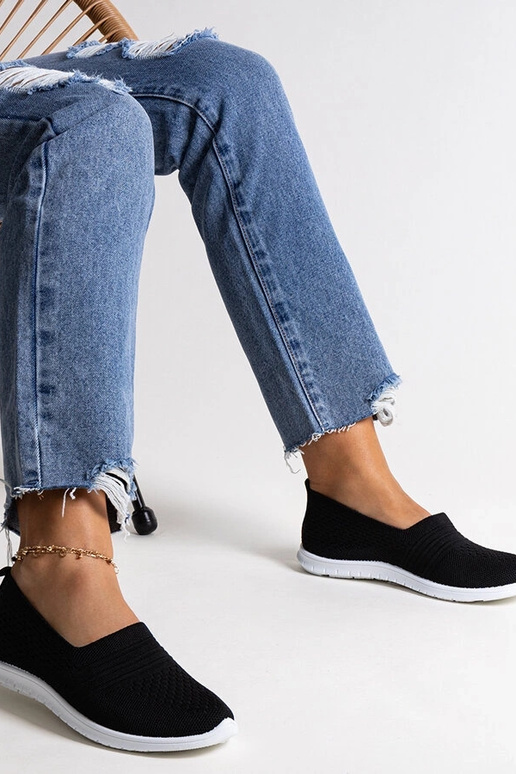 Tênis Shalha Slip-On Preto