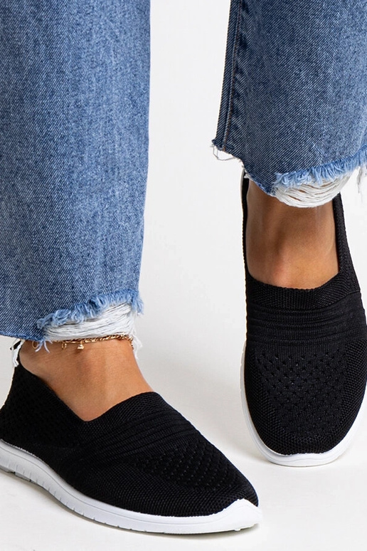 Tênis Shalha Slip-On Preto