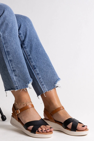 Sandálias Hakima de salto...