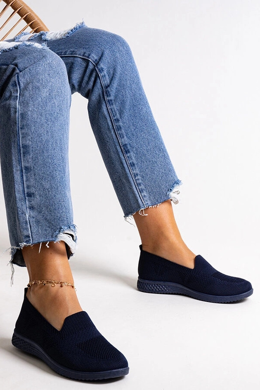 Tênis Abally Navy Slip-On