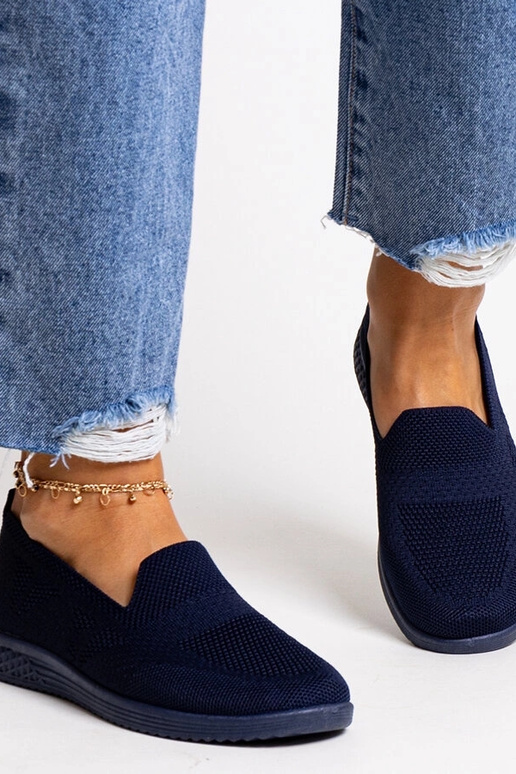 Tênis Abally Navy Slip-On