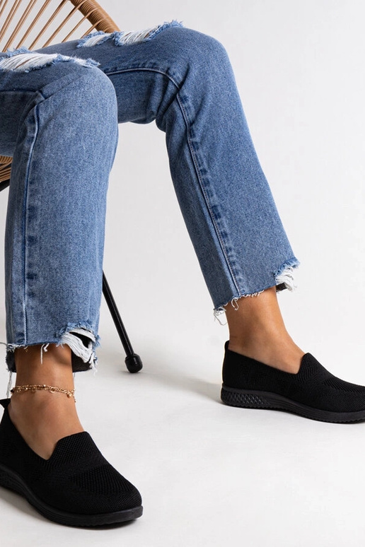 Tênis Abadaly Slip-On Preto