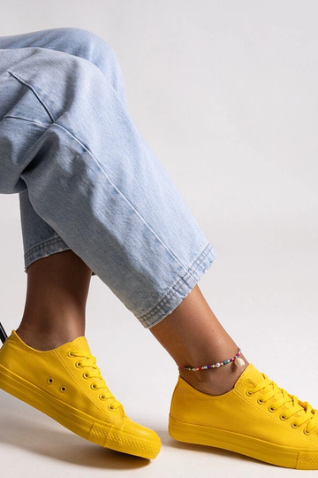 Tênis Nudar clássico amarelo 2