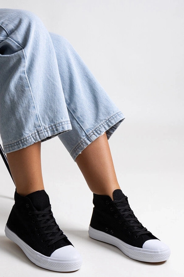 Tênis cano alto Ghanem preto 2