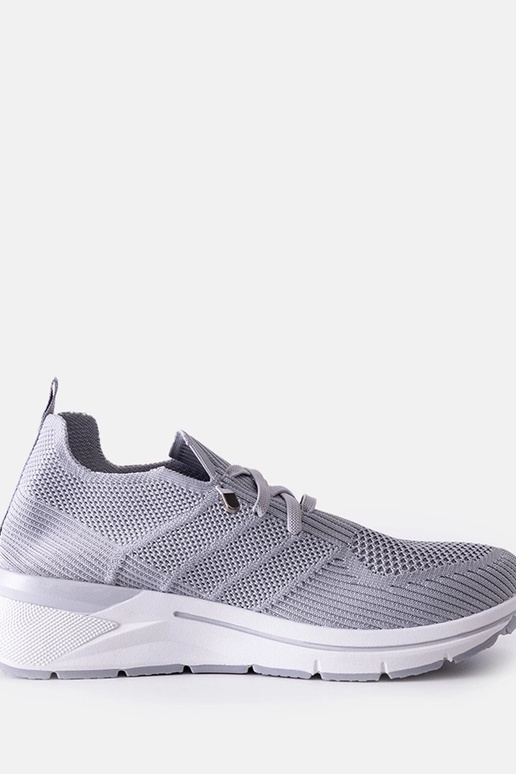 Tênis Gaberla cinza slip-on