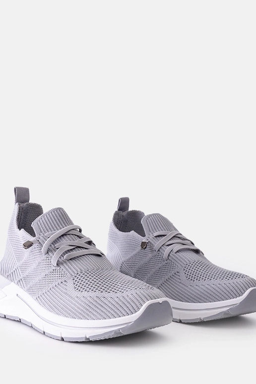 Tênis Gaberla cinza slip-on