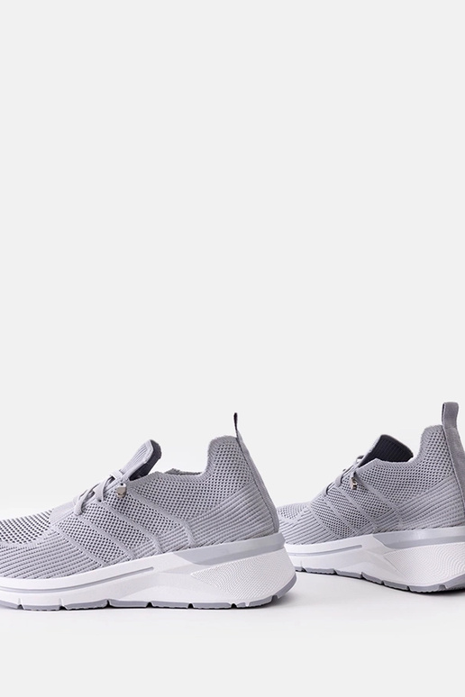 Tênis Gaberla cinza slip-on