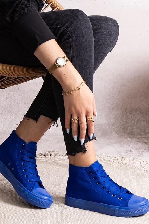 Tênis cano alto Rafife azul