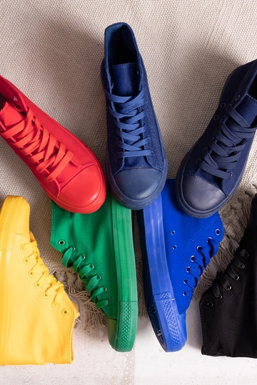 Tênis cano alto Rafife rosa...